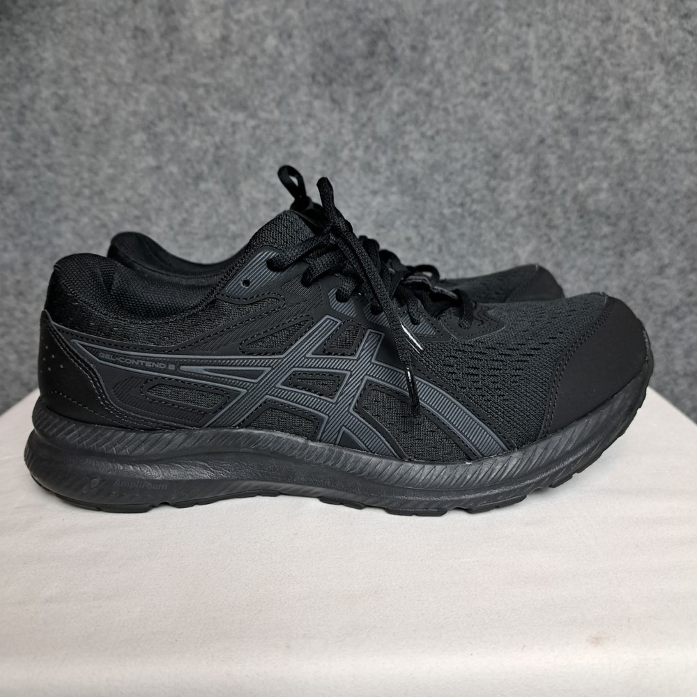 ASICS Gel Contend 8 Running Sneakers Size 8 Men‎ Extra Wide Black Shoes Asics